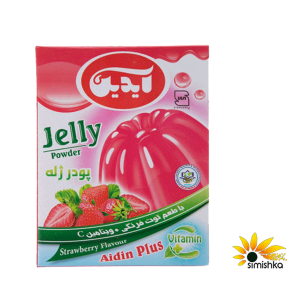 پودر ژله - با طعم توت فرنگی