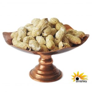 بادام زمینی با غلاف